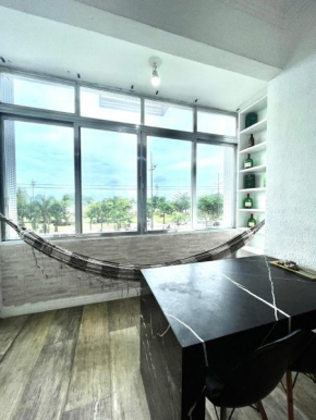 Lindo apartamento com vista ao mar